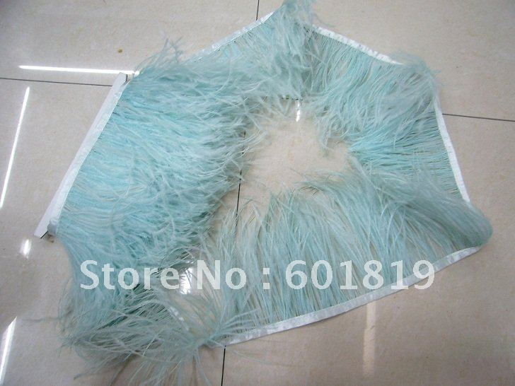 Green Ostrich Feathers