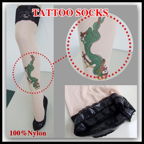 free temporary tattoo designs.  Leggings, tattoo socks, Temporary tattoo design 50pairs/lot Free