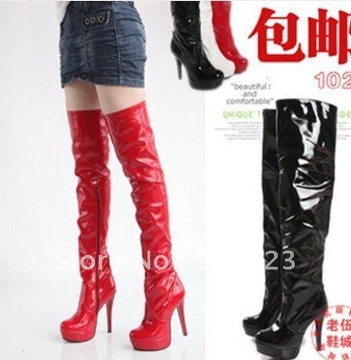 Wholesale Fashion on Wholesale Fashion Woman Knee High Boots Boot Tall Canister Boots With