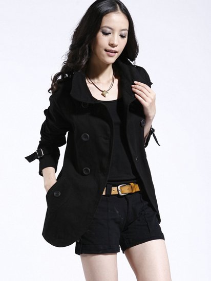 Black winter jacket ladies | Your fashionable jacket photo blog