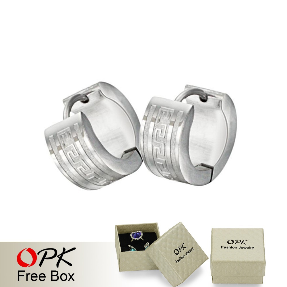  Earrings on Opk Jewelry Mens Fashion Ring Earring Stud Earrings Clip Earring Men S