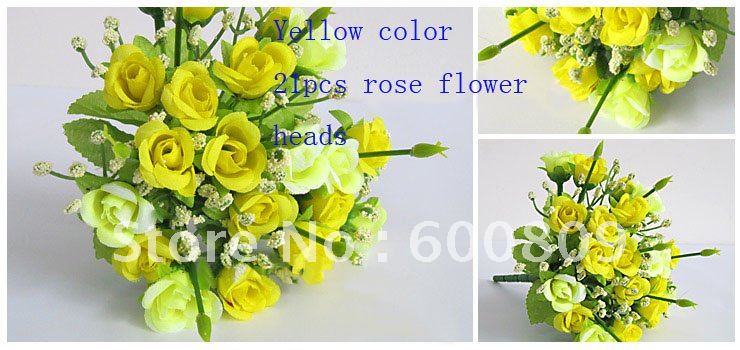 Lovely Bride's holding flowers Wedding Favors Wedding Bouquet Artificial 