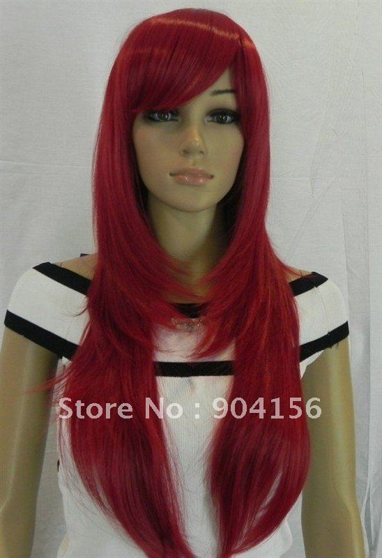 Red Long Wig