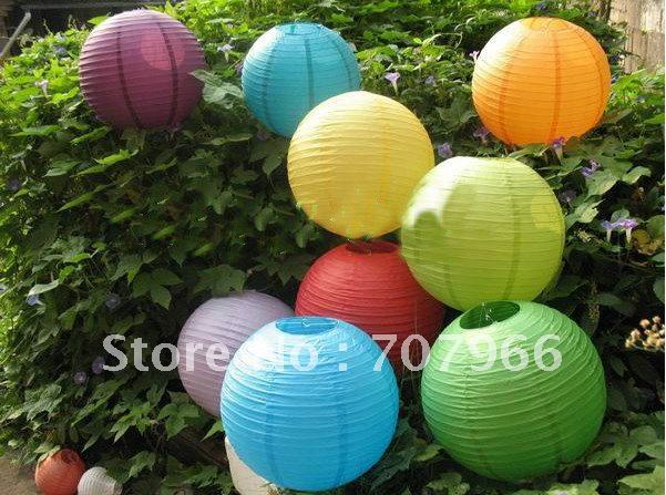 Free shipping 24PCS lot Chinese Paper Lantern Wedding Decorations best 
