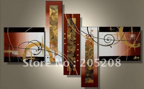 Wall  Canvas on Wholesale Modern Oil Painting Wall Art Canvas Art Abstract Wall