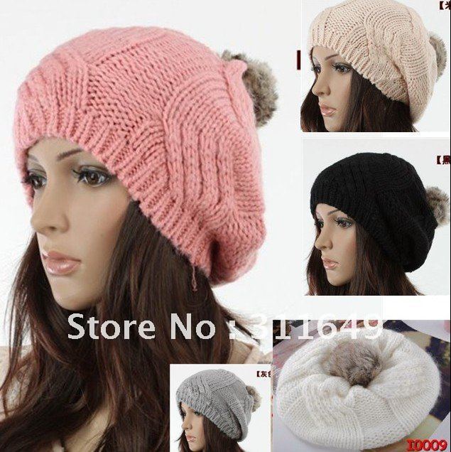 Irregular Fashion Beanie fashion Hats Women's beanie Arrival hat Women  Zebra   Winter Grain