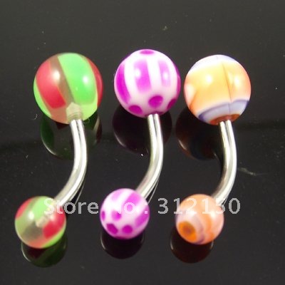 Cheap  on Tongue Ring Ear Nail Eyebrow Ring Mixed Styles Jewelry Cheap Wholesale
