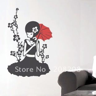 Free Shipping Gift Wholesale And Retail New PVC wall sticker