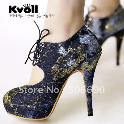 High Fashion Shoes on 2011 Fashion Style Kvoll High Heels Shoes For Women Women Dress Shoes