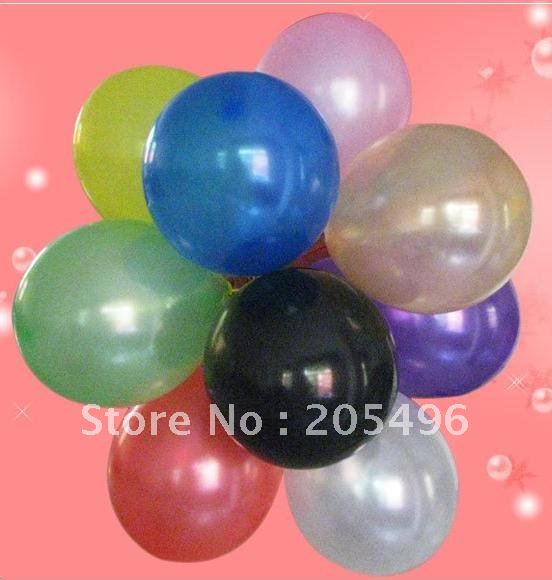 7'' pearlescent latex air helium balloon party wedding favor decorations