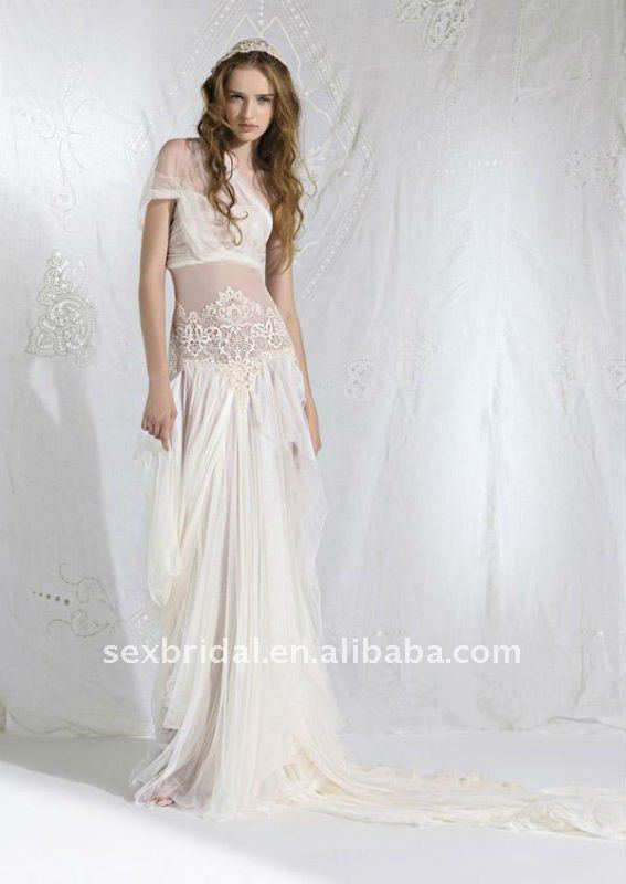 bohemian wedding dress 2008