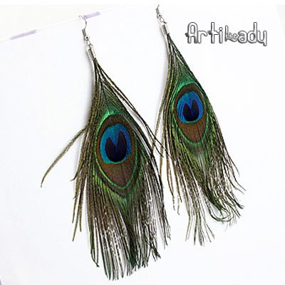  High Fashion Designers on Fashion Feather Drop Earring New Style Party Jewelry Top High Quality
