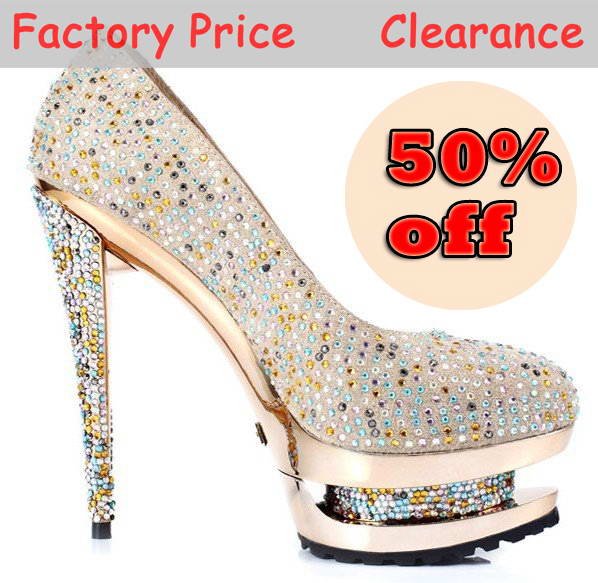 Free Shipping women High Heel Shoes Sheepskin Colorful Diamond Wedding Shoes