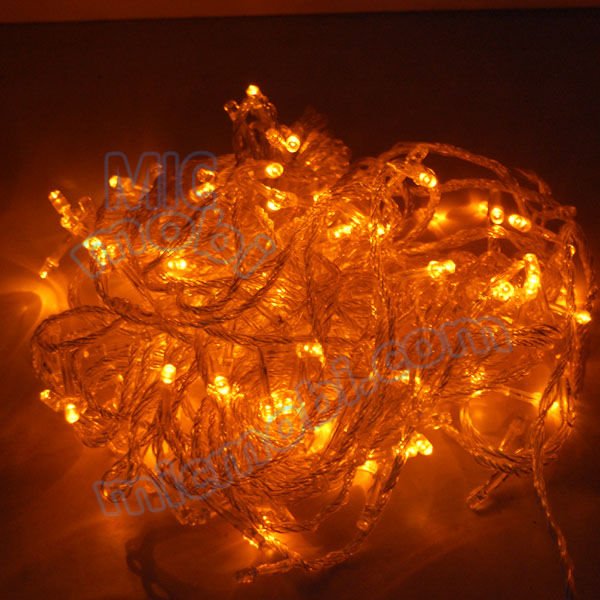 EU plug 100 LED string lights for Party wedding garden Christmas LED rope 