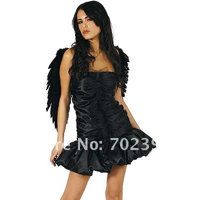 Sexy Clubwear Clothes on Buy Sexy Black Angel Clothing  Sexy Club Clothes  Black Tights  2011