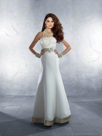 simple and elegant wedding dress 2012