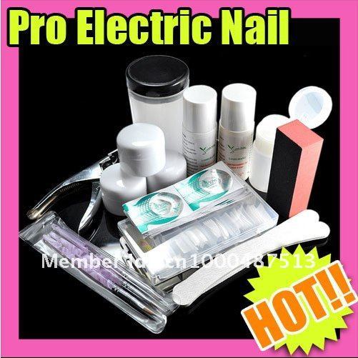 acrylic Nail Nail diy nail Acrylic Set kits Nail Powder Pen Kit DIY Liquid  Crystal Manicure