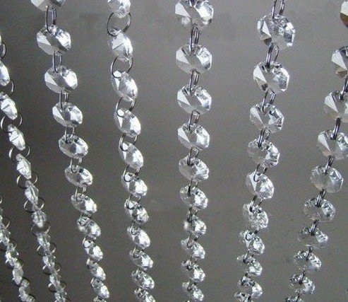 Wedding Decorations Sale on 14mm Crystal Octagon Beads Home ...