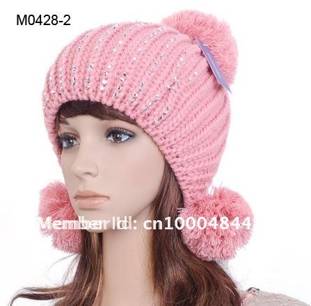 Ladies Fashion Hats on Hats Beanie Knit Cap Knitted Caps Wholesale Fashion Trends Ladies