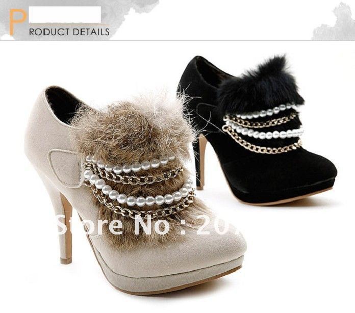 2011 New Brand Fashion Anckle Boots for Women with High Heel for Wedding 