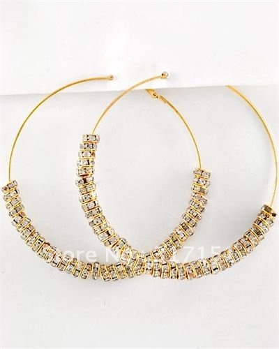 Fashion Jewelry on Fashion Jewelry 12pcs Lot Mix Order In Hoop Earrings From Jewelry On