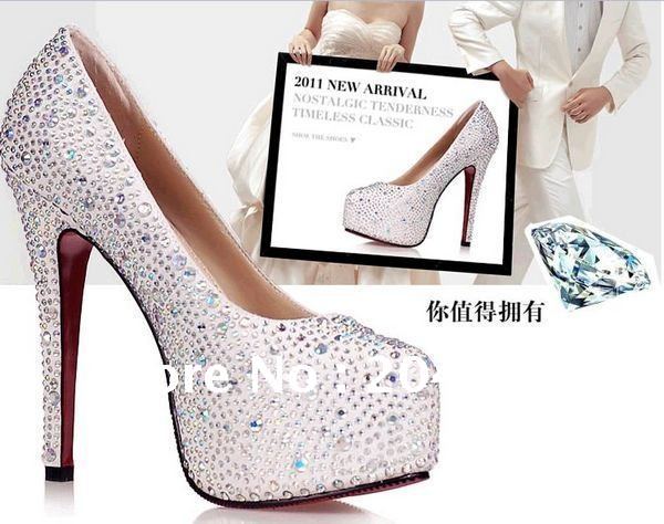 Bridal Crystal Shoes