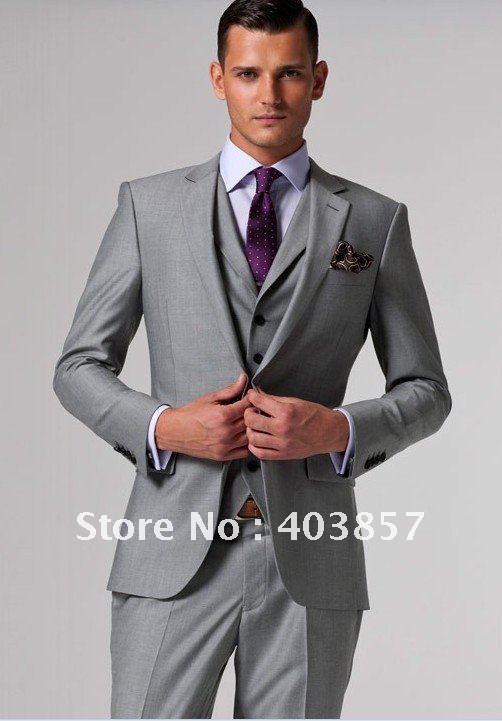 mens wedding suits grey