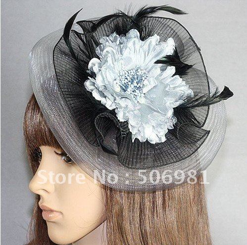 22cm Europe royal hats fascinator hats top hats Tiaras birdcage veil Fashion