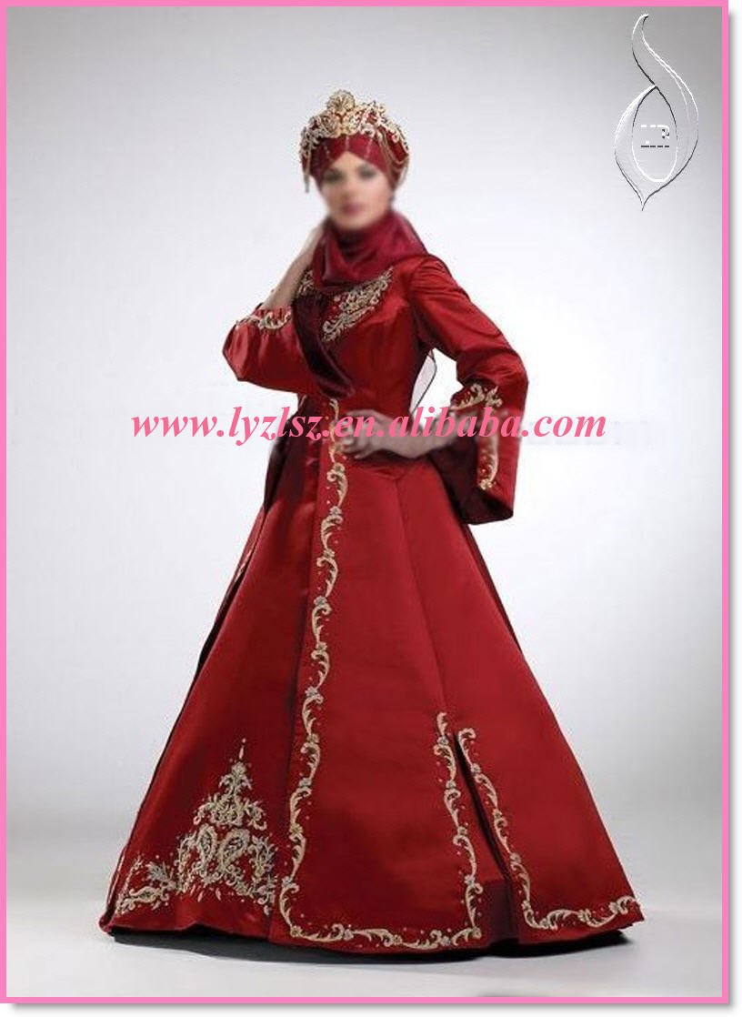 Modern Muslim Wedding Dress