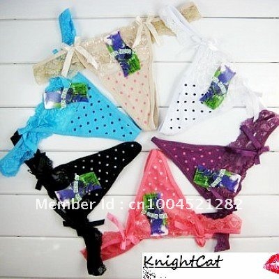 Free Shipping Panties Ladies Thong GString Sexy Lingerie Stockings Comfort