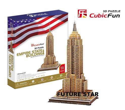  Jigsaw on Freeshipping  Burj Dubai Cubic Fun 3d Jigsaw Puzzle 3d Paper Model Diy