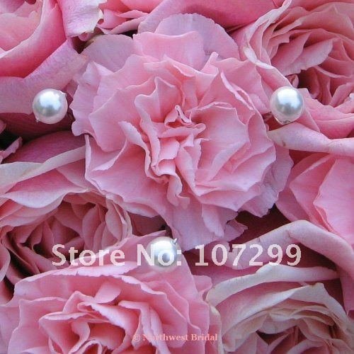 FREE SHIPPING24pcs 5mm Pearls Wedding Flowers Wedding Accessories Wedding