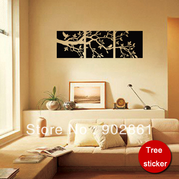Tree Wall  on Bird On Tree Branch Wall Decor Decal Sticker Removable Vinyl In Wall