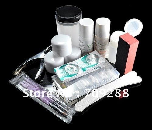 Manicure Set DIY Acrylic Nail Kit Nail Powder Liquid Crystal Pen Nail tips