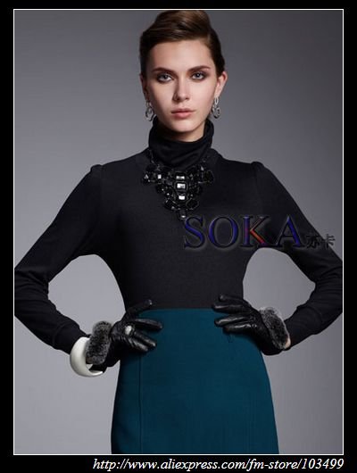 Fashion Blouses 2012 on 2012 Fashion New Long Sleeve Women S T Shirt Tops Blouses Sk656