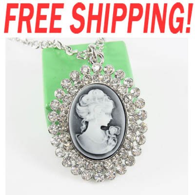 Necklaces  Charms on Charms Necklace With Rhinestones New Arrival Cheap Jewelry Wholesale