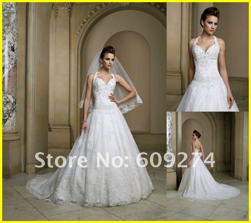  Organza Beading Ball gown Affordable Wedding Dress Bridal Gown