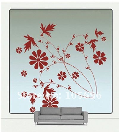 Home Decor Wallpaper on Shipping Wall Sticker Home Decor Wallpaper Mural Decal Decoration