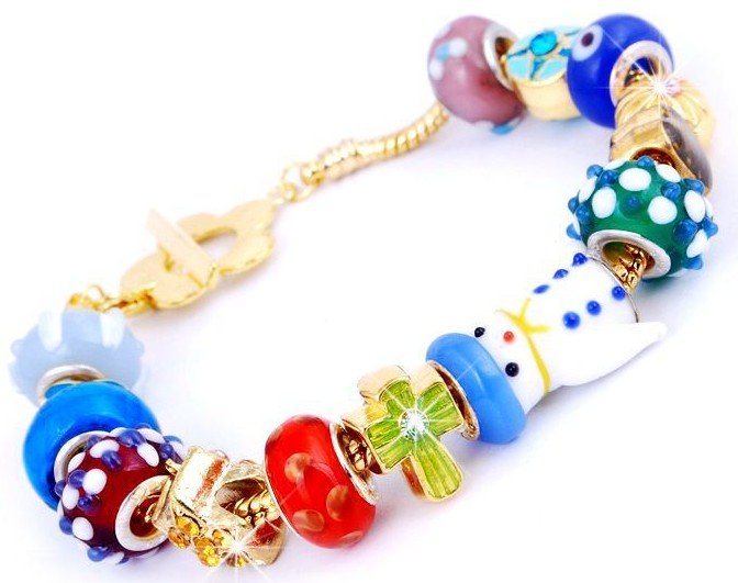 Fashion Bracelets For Women Colorful Metal Accessories Jewelry Beads Charm Bracelets Wholesale W26117 Free Shipping 2013 fashion of bracelets for women