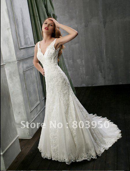 wedding Net and satin wedding dresses designers ivory white style ISA30