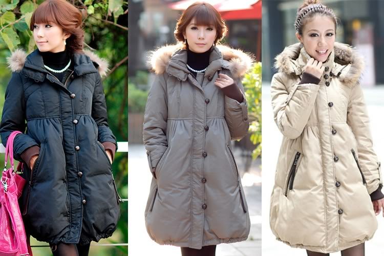 Womens Long Winter Coat With Hood