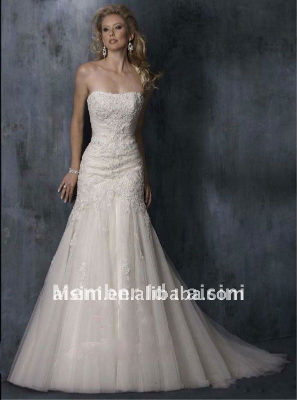 alibaba lace backless wedding dress with sash