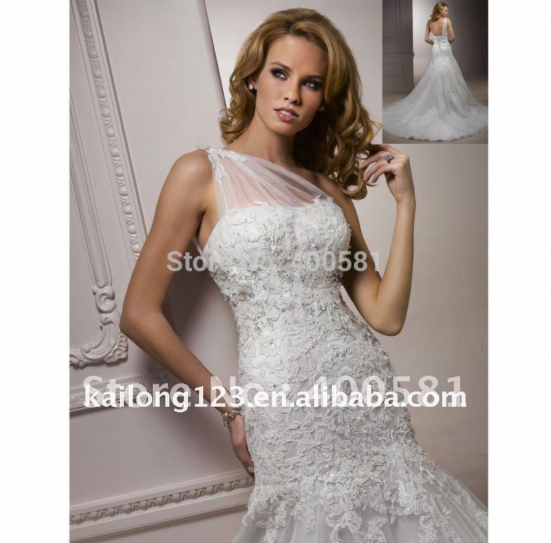 fit and flare wedding dresses 2012