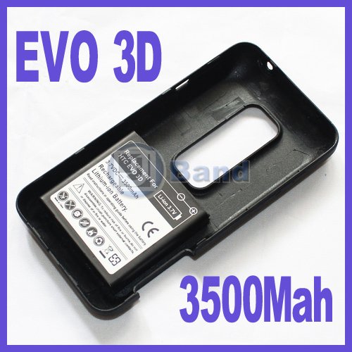 Replacement battery 3500mAh Extended Battery For HTC EVO 3D EMS Free Shipping