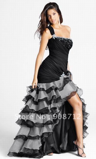 Sale Dresses on Free Shipping On Sale   Fabulous One Shoulder Designer Evening Dress