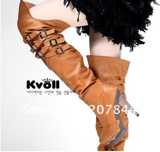 Wholesale Fashion Knee Boots for Women with High Heels for Wedding Dress 