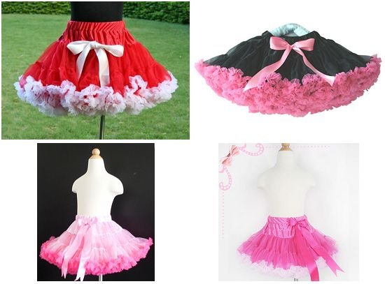 Free Shipping Brand New Baby or Toddler Girls Tutu Skirts 4 Colors available