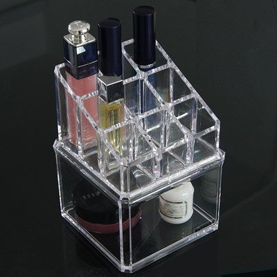 Makeup Case on Acrylic Cosmetic Organizer Makeup Case Lipstick Holder Storage Box