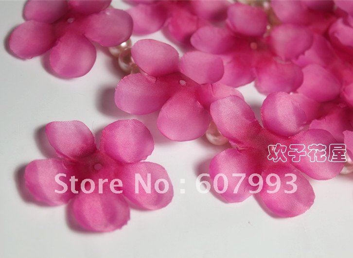  for Wedding Decoration Fabric petal Party Decoration cherry blossom 