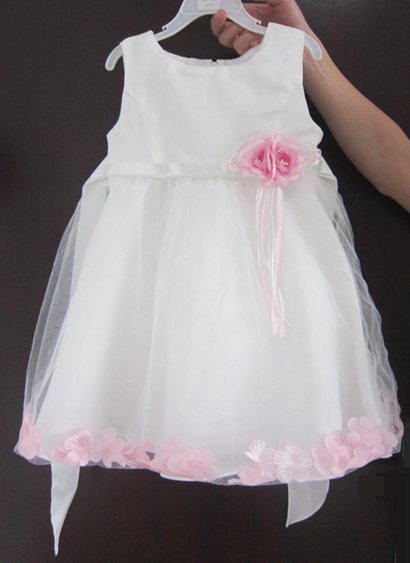 Free Shipping 6pcs Baby Girls Dress Baby Holiday Dress Flower Girl Wedding 